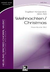 Christmas SATB choral sheet music cover